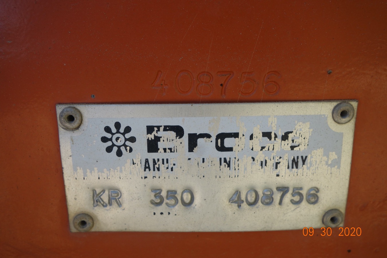 2014 Broce KR350 408756 Houston Heavy Machinery